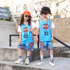 Boy basketball jersey set